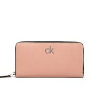 CALVIN KLEIN  Portofel cu fermoar Dusty Rose - Portofele femei - 1