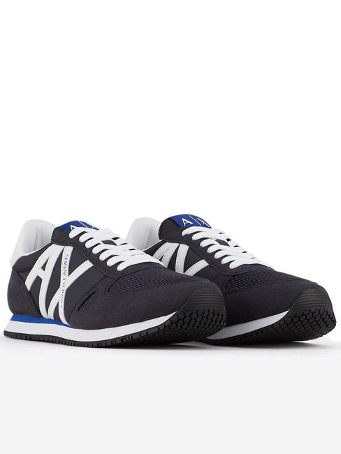 ARMANI EXCHANGE RIO Adidași mici NAVY / OPWHITE - Pantofi bărbați