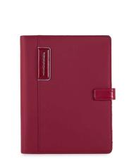 PIQUADRO  CELION Titular de blocnotes cu agendă RED - Husă pentru tabletă și organizator - 1