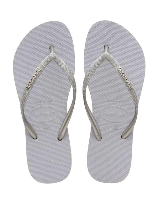 HAVAIANAS  SLIM FLATFORM Flip-flops pentru femei ICE GREY - Pantofi femei