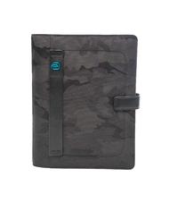 PIQUADRO  P16 PULSE Suport blocnotes cu agendă camuflaj / negru - Husă pentru tabletă și organizator - 1