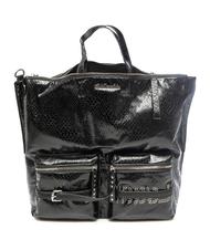 TOSCA BLU  LIQUORICE Geantă de m&acirc;nă, cu curea de umăr negru - Genți femei - 1