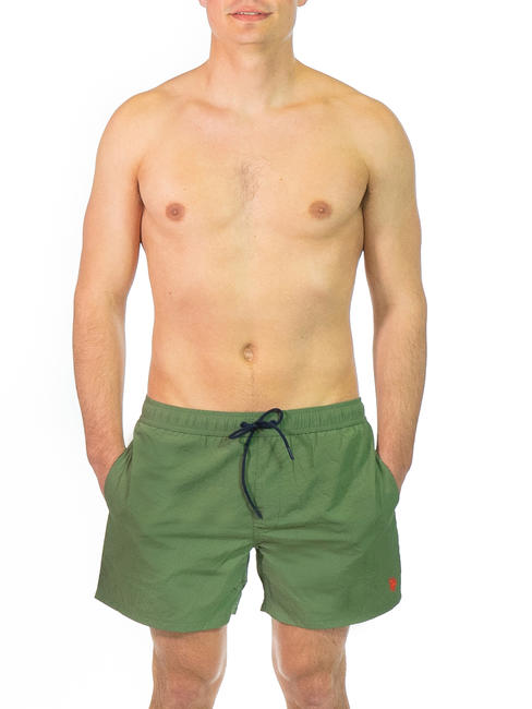 U.S. POLO ASSN.  Pantaloni scurți de baie SUA TEAM Verde militar - Costume de baie