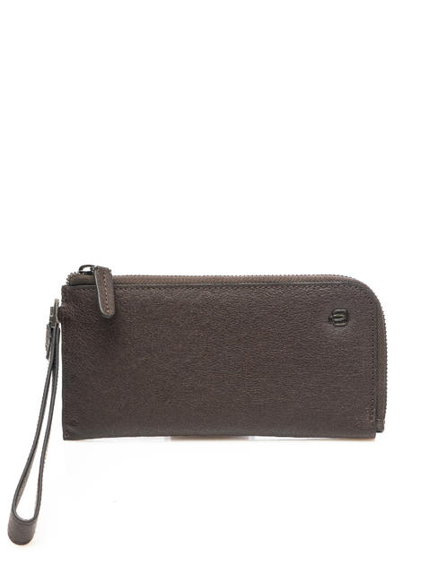 PIQUADRO BLACK SQUARE Portofel cu suport pentru smartphone MORO - Husă pentru tabletă și organizator