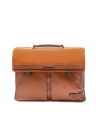 PIQUADRO Folderul CUBE, carcasă pentru computer 15-6 ", din piele PIELE - Serviete birou - 1