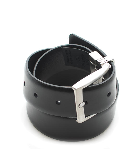 Curea Din piele, reversibilă BLACK - Curele
