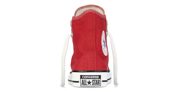 Toate stele de &icirc;naltă v&acirc;rf CHUCK TAYLOR, &icirc;n p&acirc;nză RED - Pantofi unisex