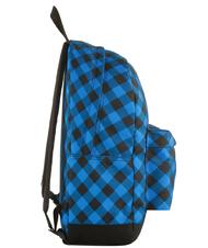 INVICTA Rucsacul CARLSON Fantasy, suport pentru PC 13 " Blue Plaid - Rucsacuri pentru școală și timp liber - 3