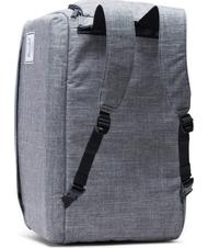 HERSCHEL sac de duffel OUTFITTER, cu curele de umăr retractabile RAVEN CROSSHATCH - Genți de voiaj - 2