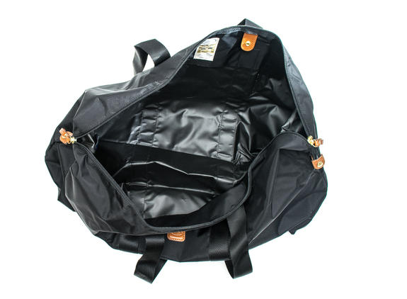 Punga pentru duffel de la BRIC X TRAVEL, pliabil Negru / Tabacc - Genți de voiaj