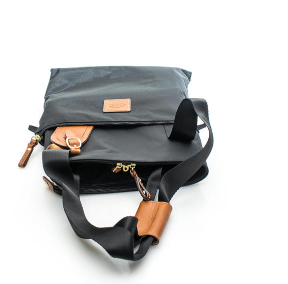 Punga pentru duffel de la BRIC X TRAVEL, pliabil Negru / Tabacc - Genți de voiaj
