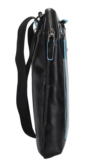 Geanta BLUE SQUARE, suport iPad negru - Genți de umăr bărbați