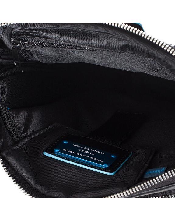 Geanta BLUE SQUARE, suport iPad negru - Genți de umăr bărbați