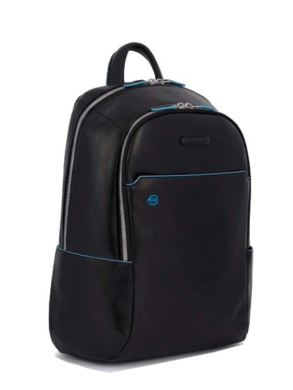 Rucsac Linia BLUE SQUARE, din piele negru - Rucsacuri pentru laptop