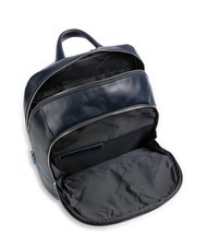 PIQUADRO Rucsac Linia BLUE SQUARE, din piele albastru - Rucsacuri pentru laptop - 4