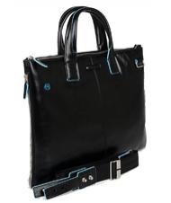 PIQUADRO Folderul BLUE SQUARE, suport pentru computer de 15,6 ", extensibil - Serviete birou