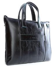 PIQUADRO Folderul BLUE SQUARE, suport pentru computer de 15,6 ", extensibil negru - Serviete birou - 4