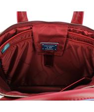 PIQUADRO Folderul BLUE SQUARE, suport pentru computer de 15,6 ", extensibil RED - Serviete birou - 6
