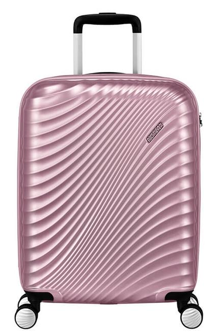 Troller JETGLAM linie, bagaj de m&acirc;nă metalic roz - Bagaje de m&acirc;nă