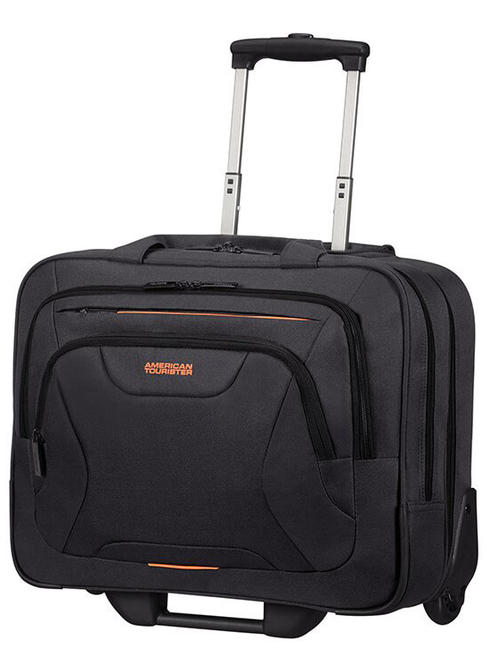 Trolley Pilot LA MUNCĂ, tabletă și computer 15,6 " BLACK / ORANGE - Troler pilot - Cumpără online!