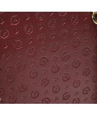 POLLINI Patrimoniul  Embossed Geantă de m&acirc;nă, cu curea de umăr bordeaux - Genți femei - 4