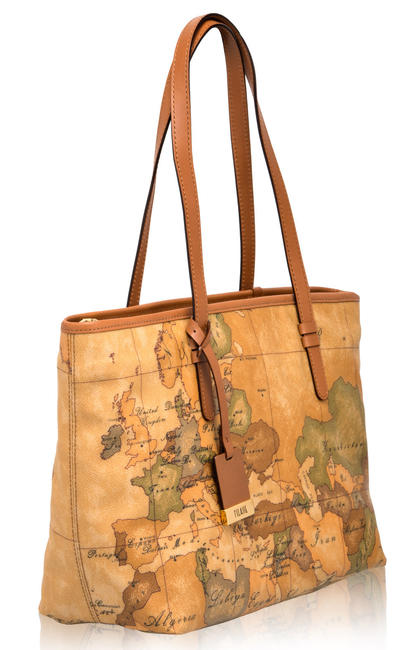 ALVIERO MARTINI 1 ^ CLASA Geantă mare de umăr NATURAL - Genți femei