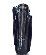 PIQUADRO Geanta BLUE SQUARE, suport pentru tablete, din piele albastru - Genți de umăr bărbați - 3