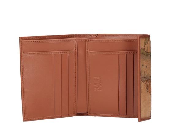 Portofel ALVIERO MARTINI 1 ^ CLASSE GEO CLASSIC, compact NATURAL - Portofele femei