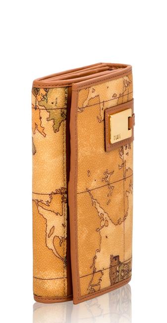 Portofel ALVIERO MARTINI 1 ^ CLASSE GEO CLASSIC, cu placă logo NATURAL - Portofele femei