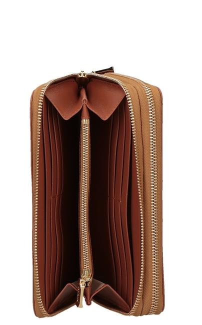 Portofel ALVIERO MARTINI 1 ^ CLASSE GEO CLASSIC, compartiment dublu cu fermoar NATURAL - Portofele femei