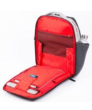 PIQUADRO Rucsac URBAN FAST-CHECK, suport pentru computer de 15,6 " GRI - Rucsacuri pentru laptop - 5
