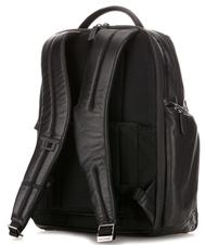 PIQUADRO Rucsac URBAN FAST-CHECK, suport pentru computer 15,6 ", din piele negru - Rucsacuri pentru laptop - 6