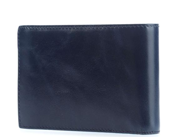 Portofel Linia BLUE SQUARE, din piele albastru - Portofele bărbați