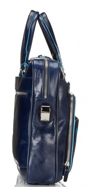 Dosarul Linia BLUE SQUARE, suport pentru PC de 14 " albastru - Serviete birou