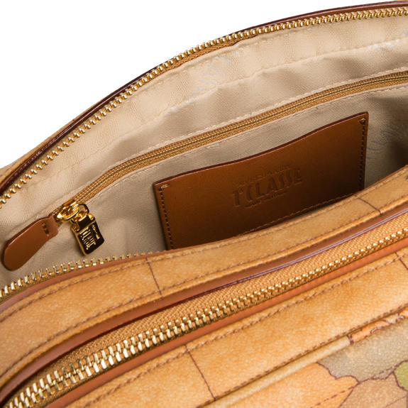 ALVIERO MARTINI 1 ^ CLASA New Basic Geantă cu umăr, imprimeu Geo Classic NATURAL - Genți femei