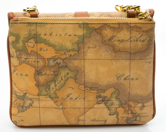 ALVIERO MARTINI 1 ^ CLASA Geo Classic Geantă cu curea de umăr detașabilă NATURAL - Genți femei