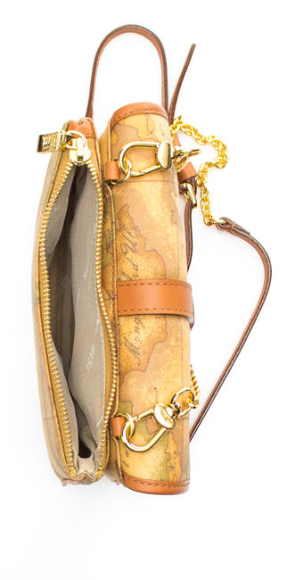 ALVIERO MARTINI 1 ^ CLASA Geo Classic Geantă cu curea de umăr detașabilă NATURAL - Genți femei