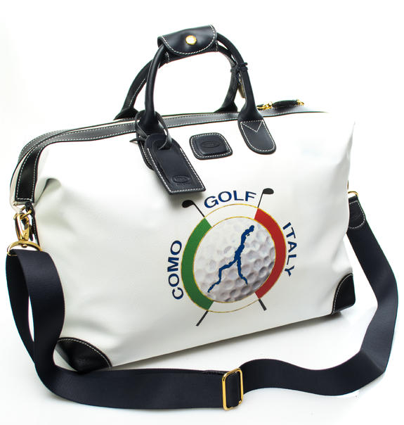 Geanta BRIC&rsquo;S duffel GOLF CLUB COMO, dimensiuni mici alb - Genți de voiaj
