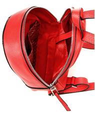 PIQUADRO Muse Mini Rucsac din piele mini RED - Genți femei - 4