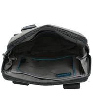 PIQUADRO Sac Linia P16 CHEVRON / GRI - Genți de umăr bărbați - 5