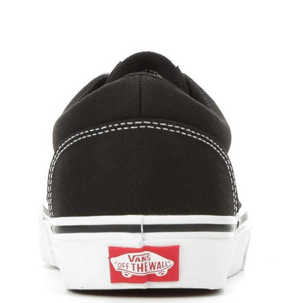 Vans adidași DOHENY, în pânză NEGRU / ALB - Pantofi bărbați