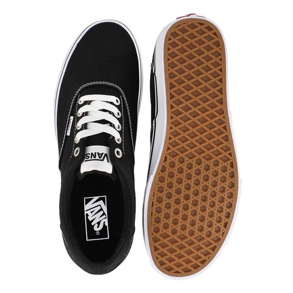 Vans adidași DOHENY, în pânză NEGRU / ALB - Pantofi bărbați