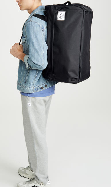 sac de duffel OUTFITTER, cu curele de umăr retractabile RAVEN CROSSHATCH - Genți de voiaj