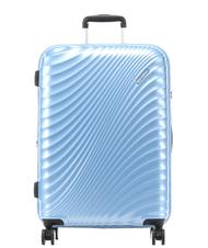 AMERICAN TOURISTER Troller Linie JETGLAM, de mărime medie, extensibilă PUTERE METALICĂ ALBĂ - Trolere rigide - 3