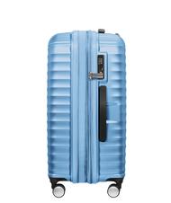 AMERICAN TOURISTER Troller Linie JETGLAM, de mărime medie, extensibilă PUTERE METALICĂ ALBĂ - Trolere rigide - 5