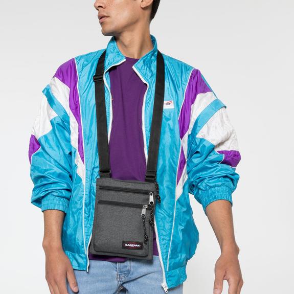 Sacul Modelul RUSHER BlackDenim - Genți de umăr bărbați