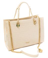 POLLINI Patrimoniul reliefat Geantă de m&acirc;nă, cu curea de umăr nud - Genți femei - 3