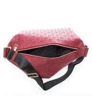 POLLINI Patrimoniul  Embossed Geantă de umăr bordeaux - Genți femei - 4
