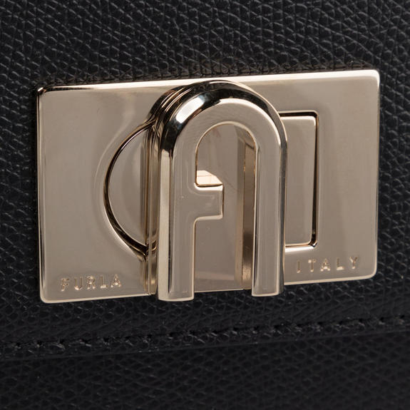 1927 Mic Geantă de umăr, din piele negru - Genți femei