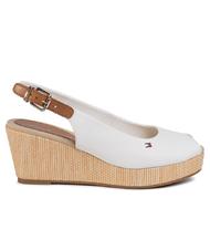 TOMMY HILFIGER TOMMY HILFIGHER Elba Sandale cu fustă fildeș - Pantofi femei - 2
